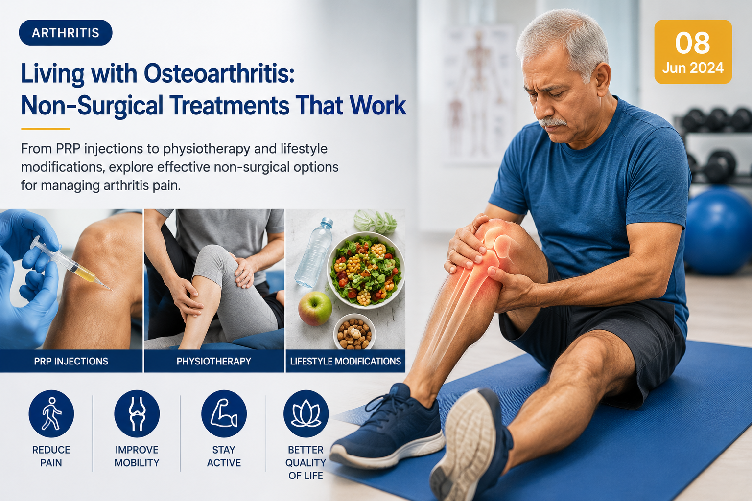 Living with Osteoarthritis: Non-Surgical Treatments That Work
